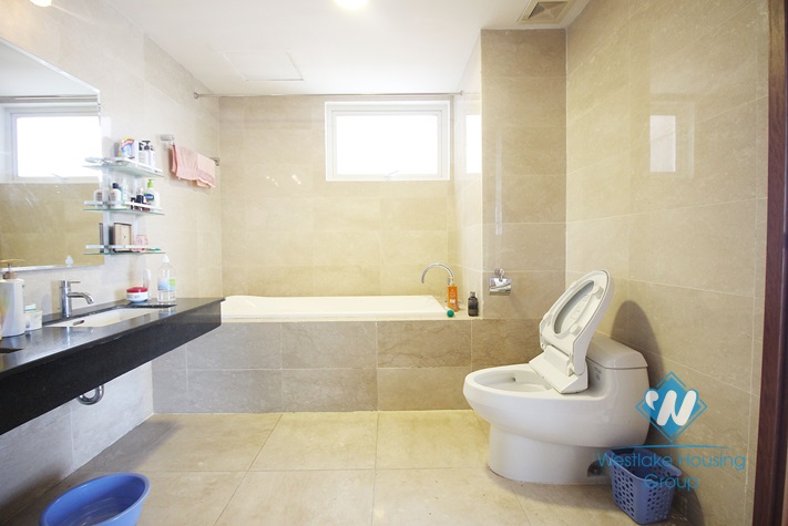 Spacious well finished apartment for rent in Ciputra, Tay Ho